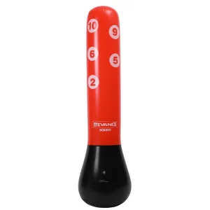 1.55M Vertical Inflatable Punching Bag For Kids - Pvc Tumbler Boxing Column