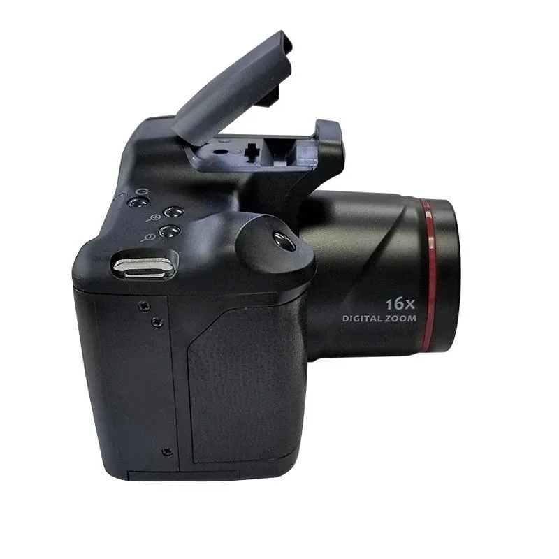 16X Zoom Hd Slr Camera In Black