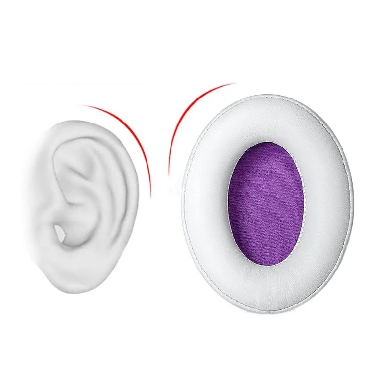 2-pack Foam Headphone Earmuffs for Kingston Hyperx Cloud Mix / Flight s / Alpha - Lambskin