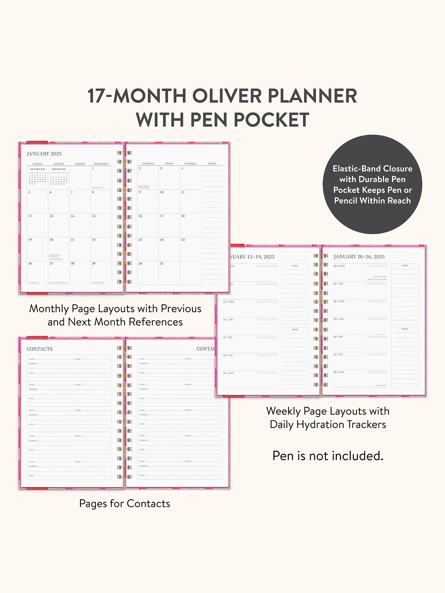 2025 Charged Up Oliver Planner