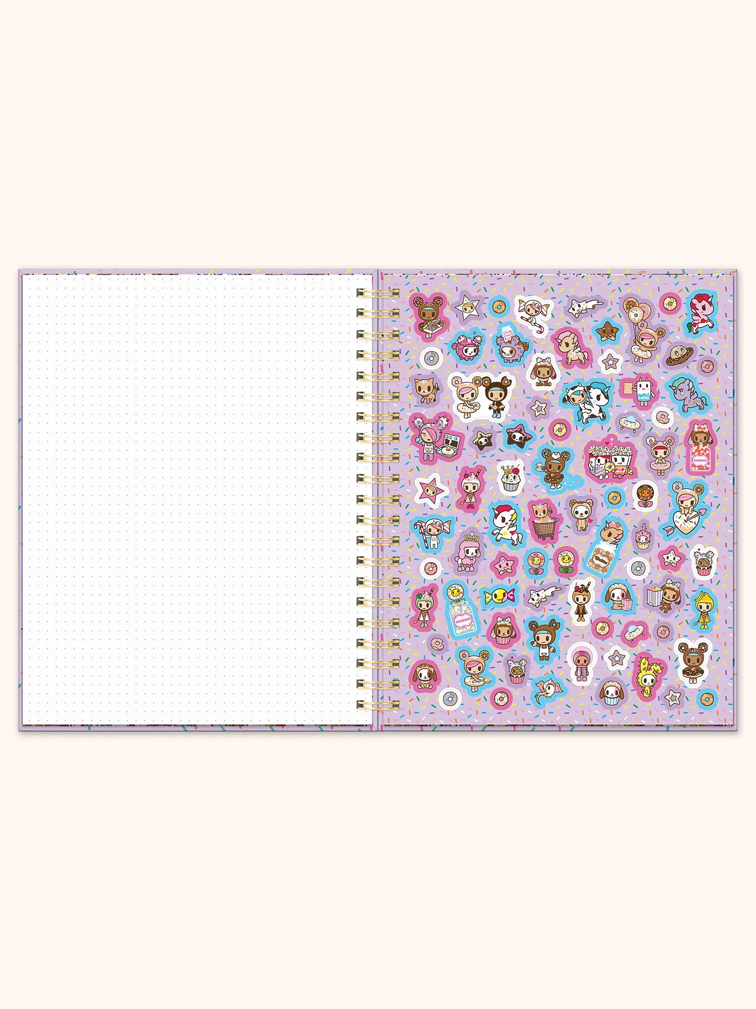 2025 tokidoki Donutella XL Spiral Planner