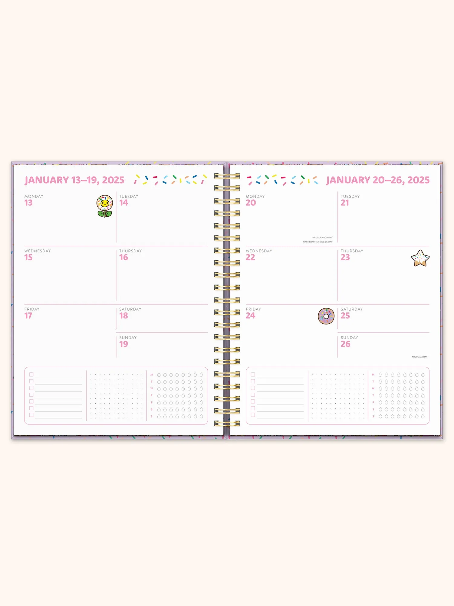 2025 tokidoki Donutella XL Spiral Planner