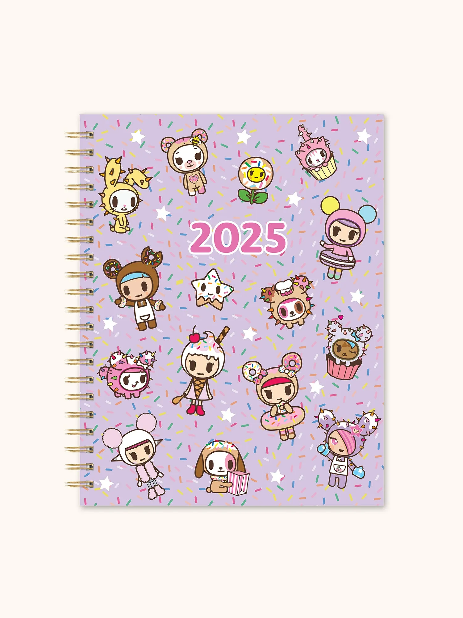 2025 tokidoki Donutella XL Spiral Planner