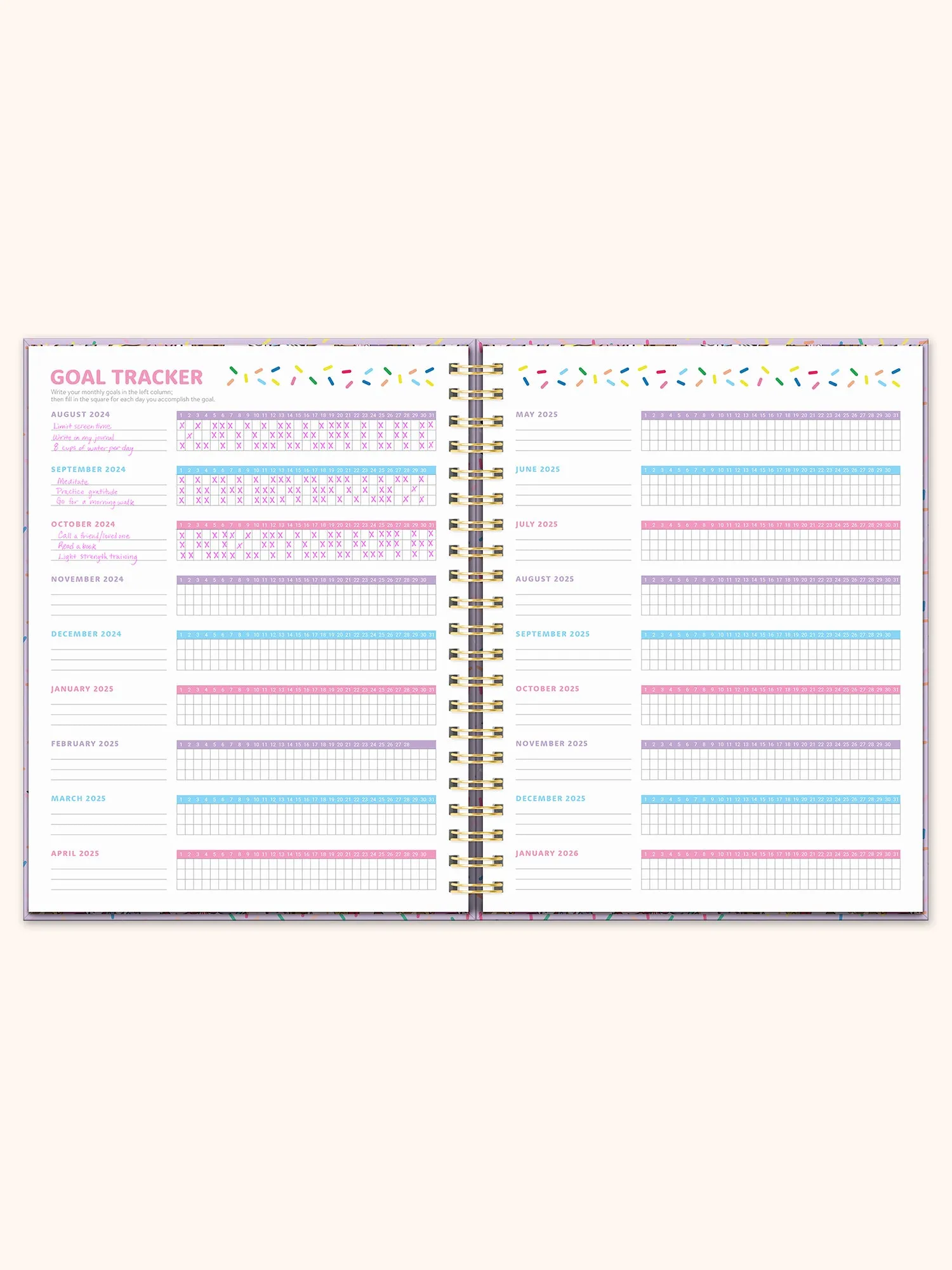 2025 tokidoki Donutella XL Spiral Planner