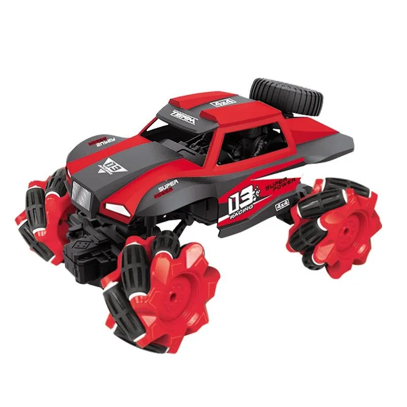 2.4g Remote Control Truck Speed Drift Car Toy Cross-country Racing Handle Remote Red