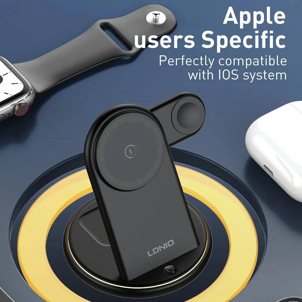 25.5W 5 In 1 Magsafe Wireless Charger   Type C Cable