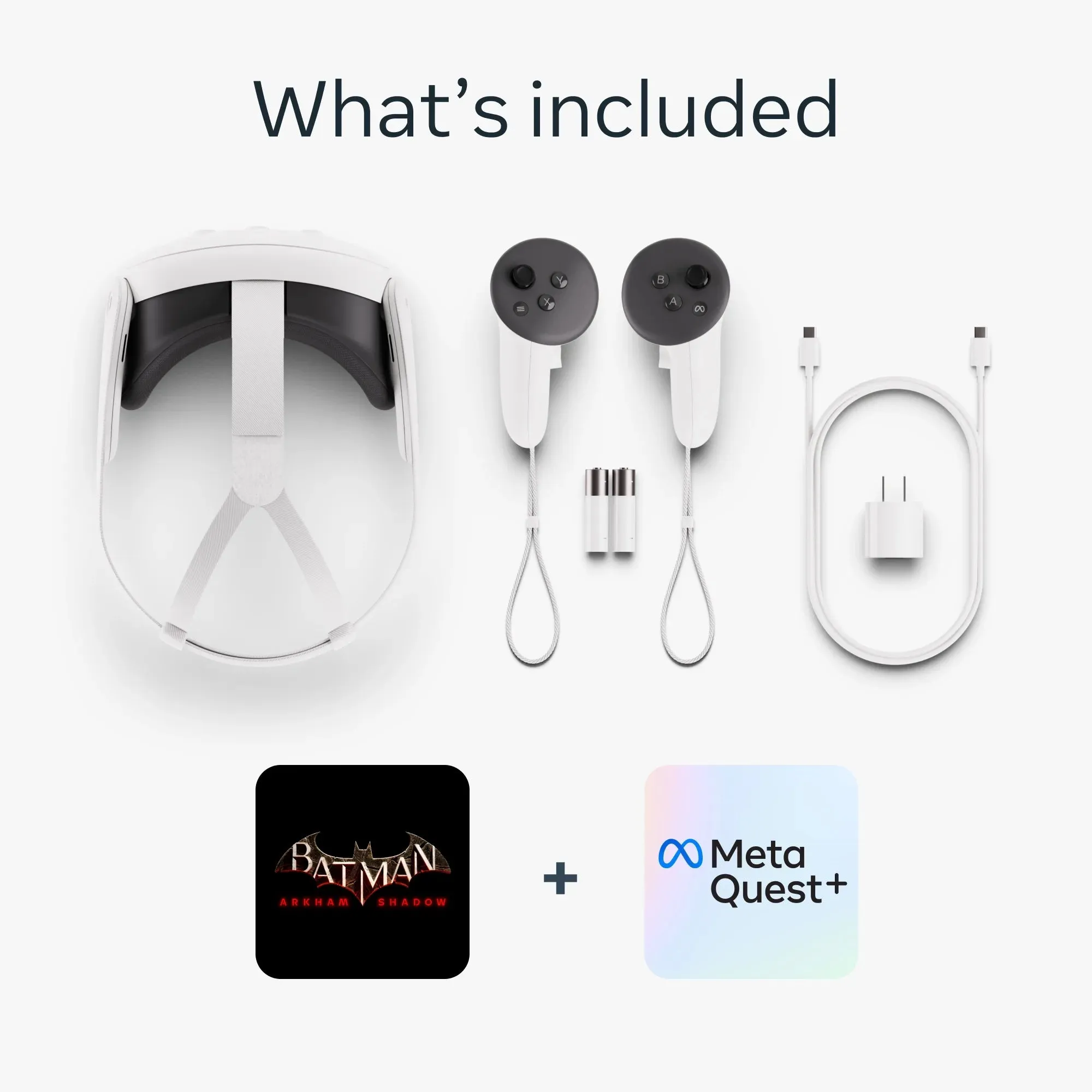 3 512GB — the Most Powerful Quest — Ultimate Mixed Reality Experiences — Get Batman: Arkham Shadow and a 3-Month Trial of   Included