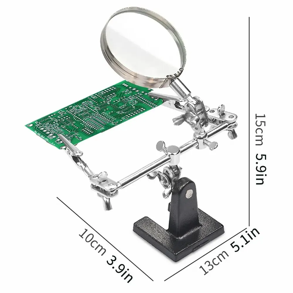 3.5x 12x Welding Magnifier for Soldering Iron