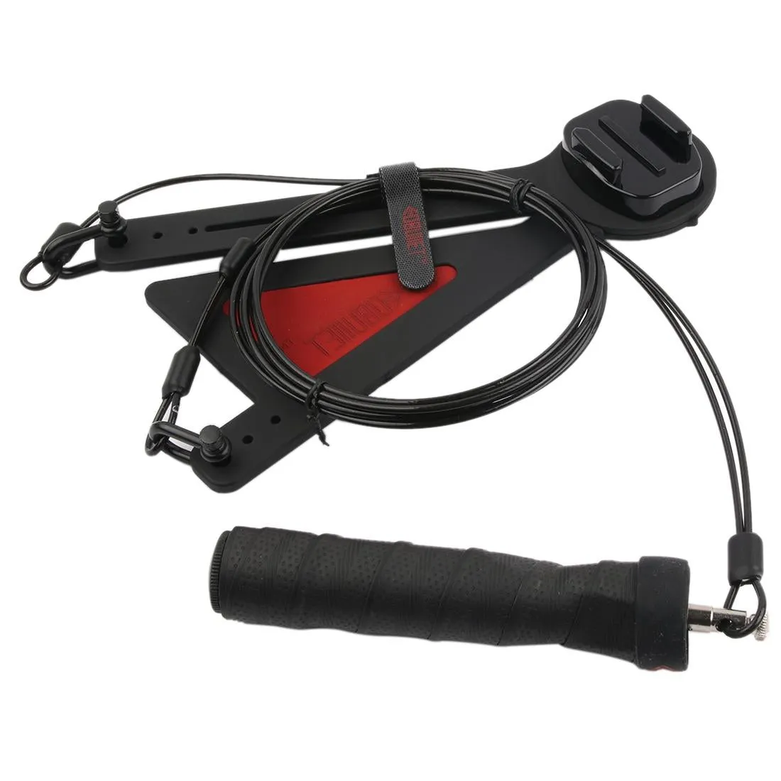 360 Degree Selfie Mount for Action Cameras with Flex Clamp