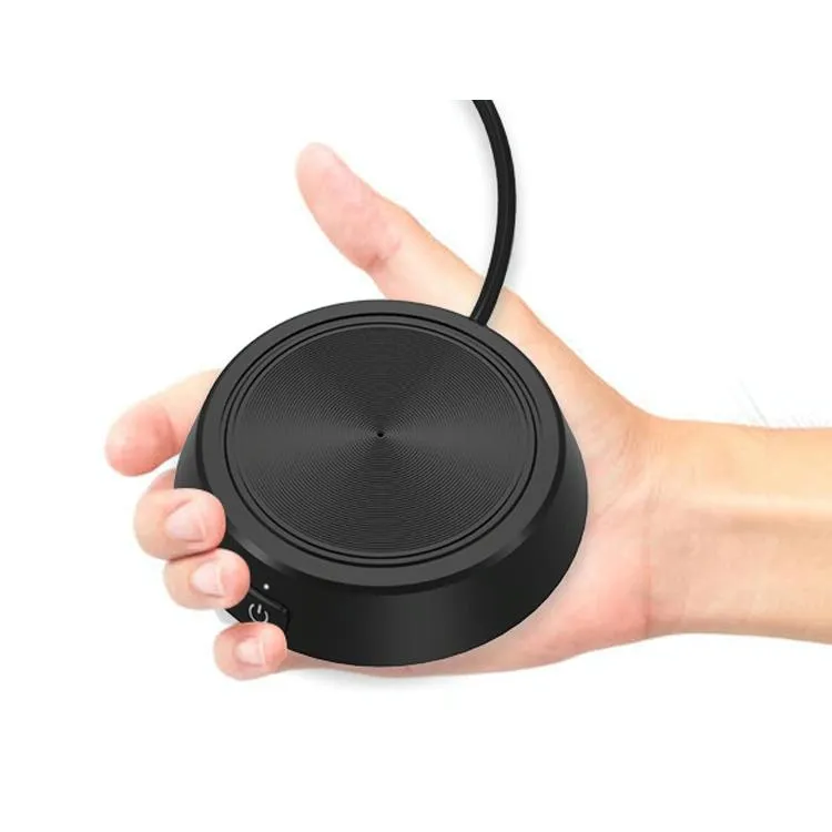 360-Degree USB Conference Microphone for Webcasts and Calls
