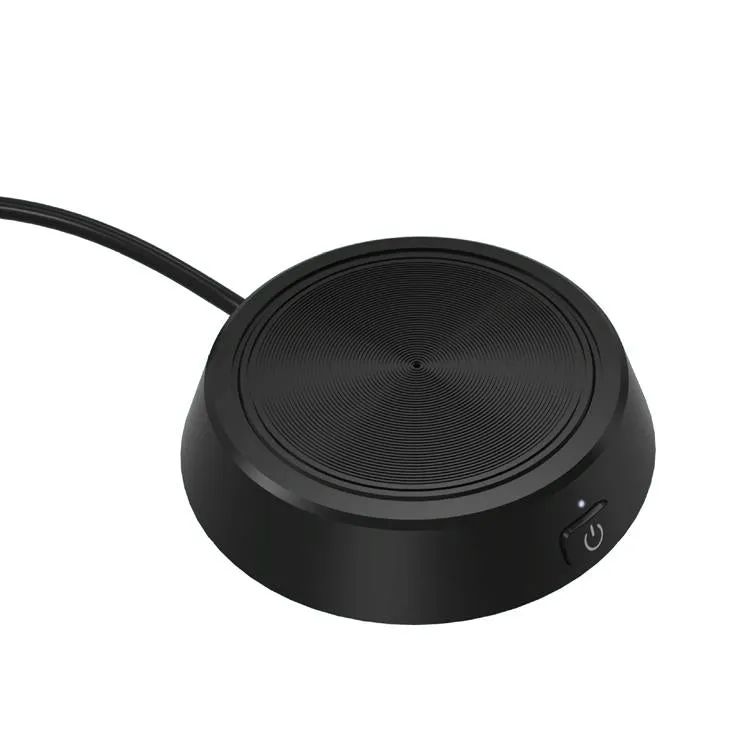 360-Degree USB Conference Microphone for Webcasts and Calls