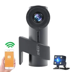 360° Dual Camera Car Wi-Fi Driving Recorder