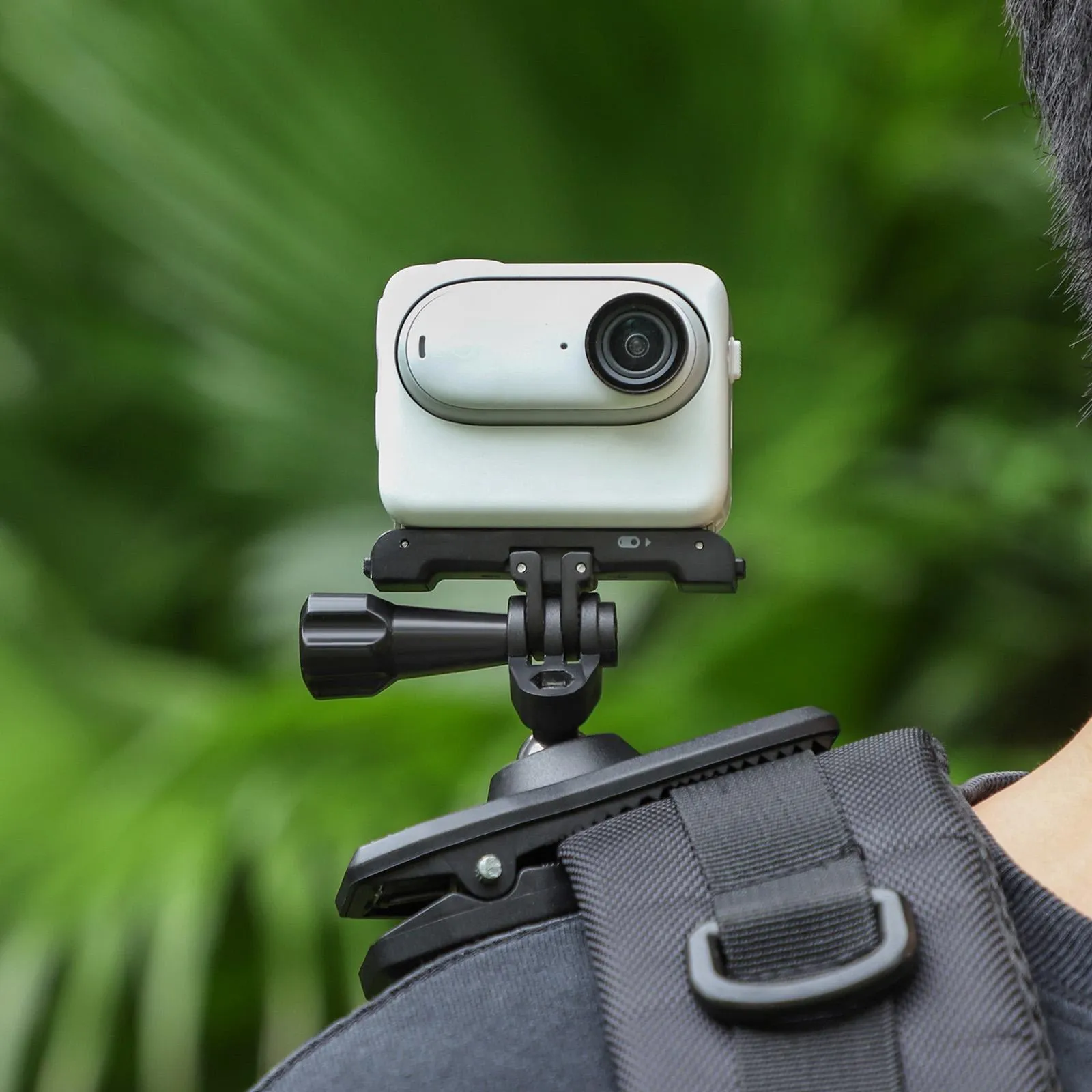 360° Swivel Backpack Clip | For Magnetic Action Camera Mount