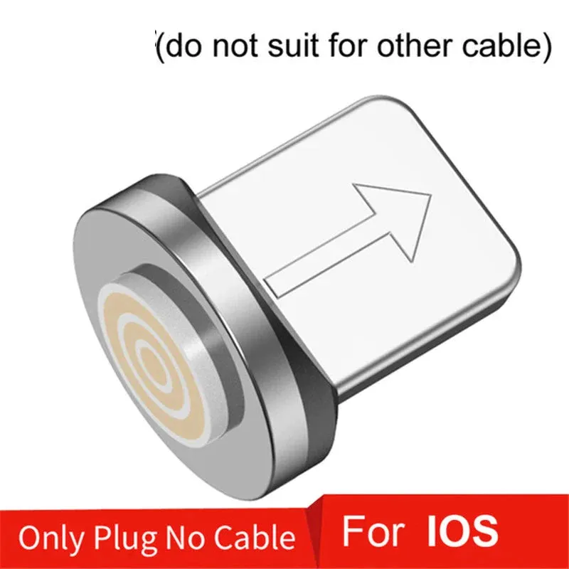 3a Magnetic Fast Charge Cable for Iphone Xs Max Xr 8 7 6s Plus Samsung Xiaomi Huawei