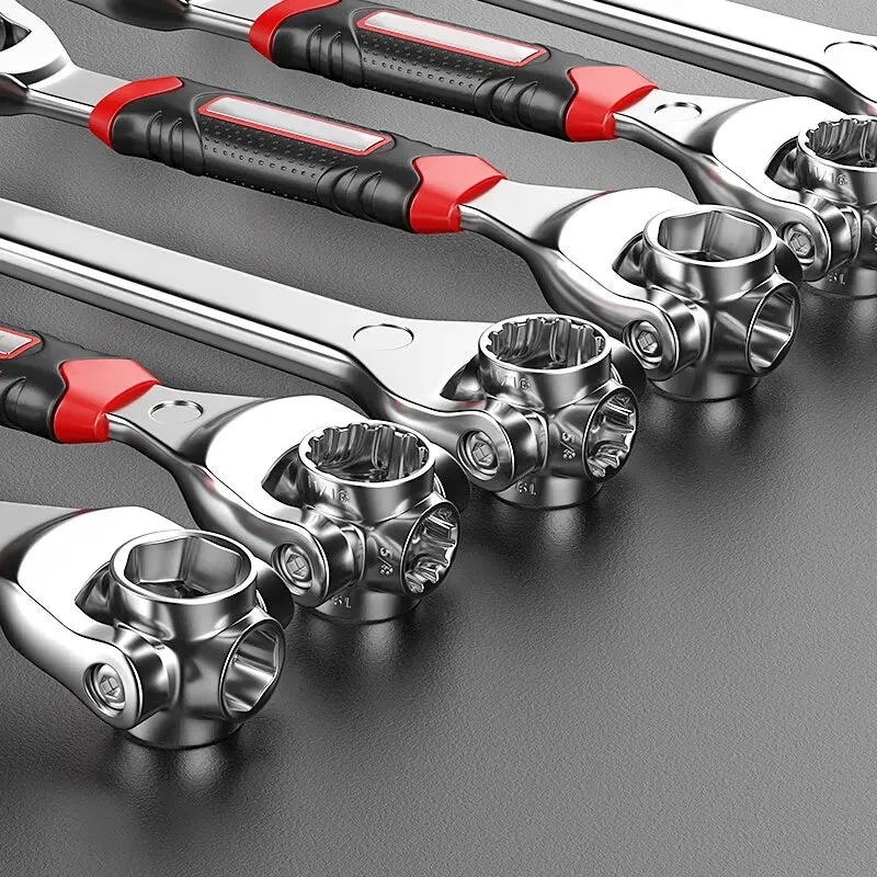 52 in 1 Universal Ratchet Socket Wrench Set