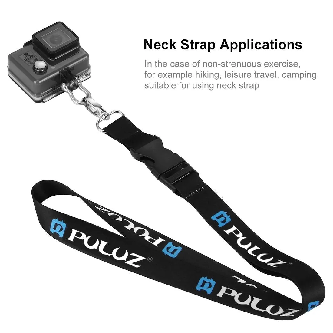 60cm Detachable Lanyard Sling for Gopro Insta360 Dji Action Cameras