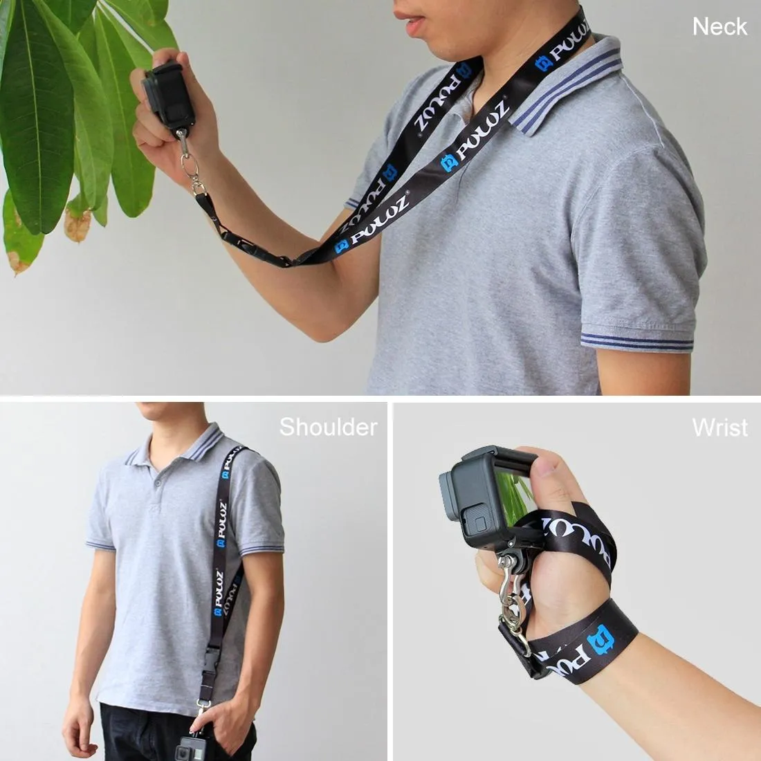 60cm Detachable Lanyard Sling for Gopro Insta360 Dji Action Cameras