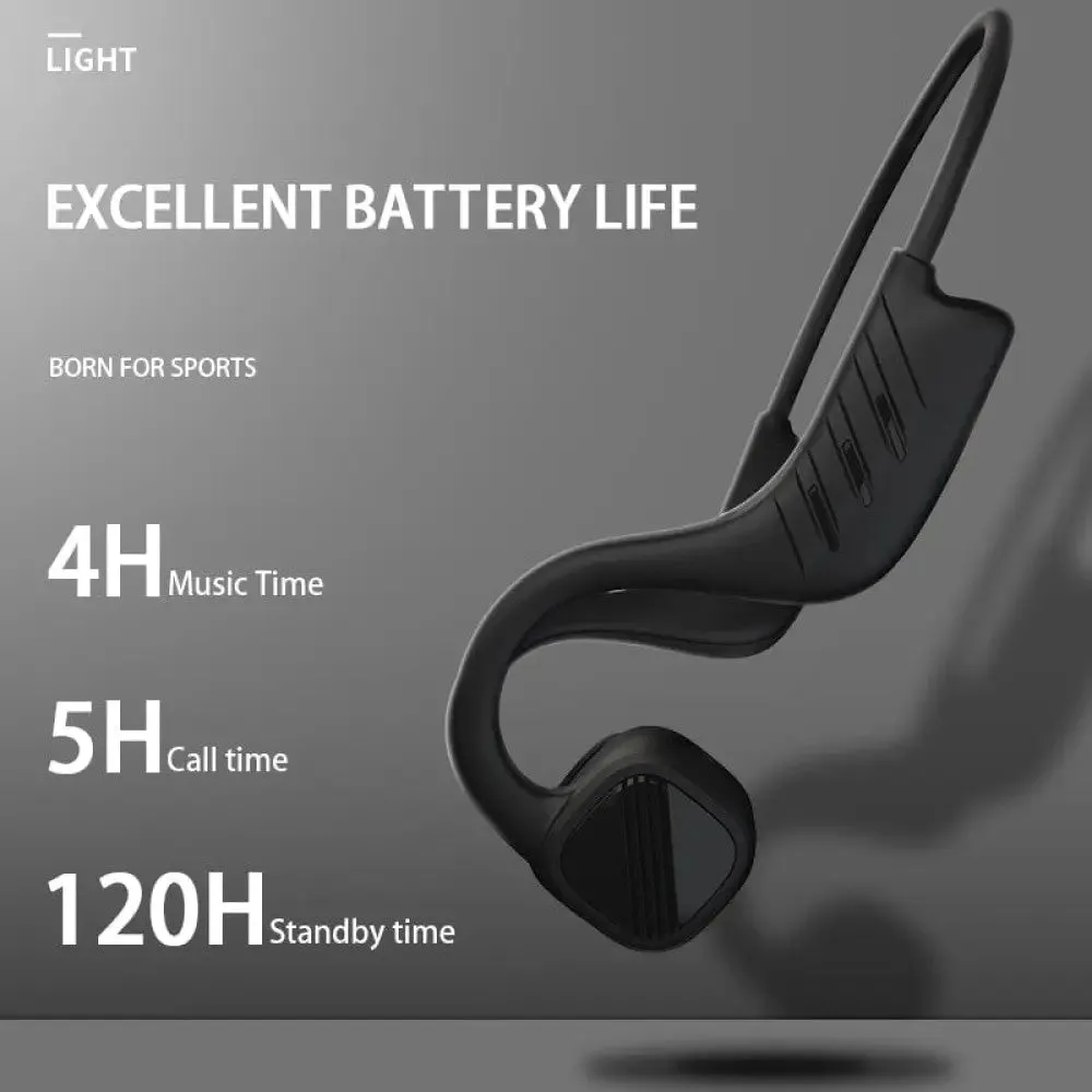8gb Wireless Bone Conduction Waterproof Mp3 Music Player Bluetooth Swimming Headphone