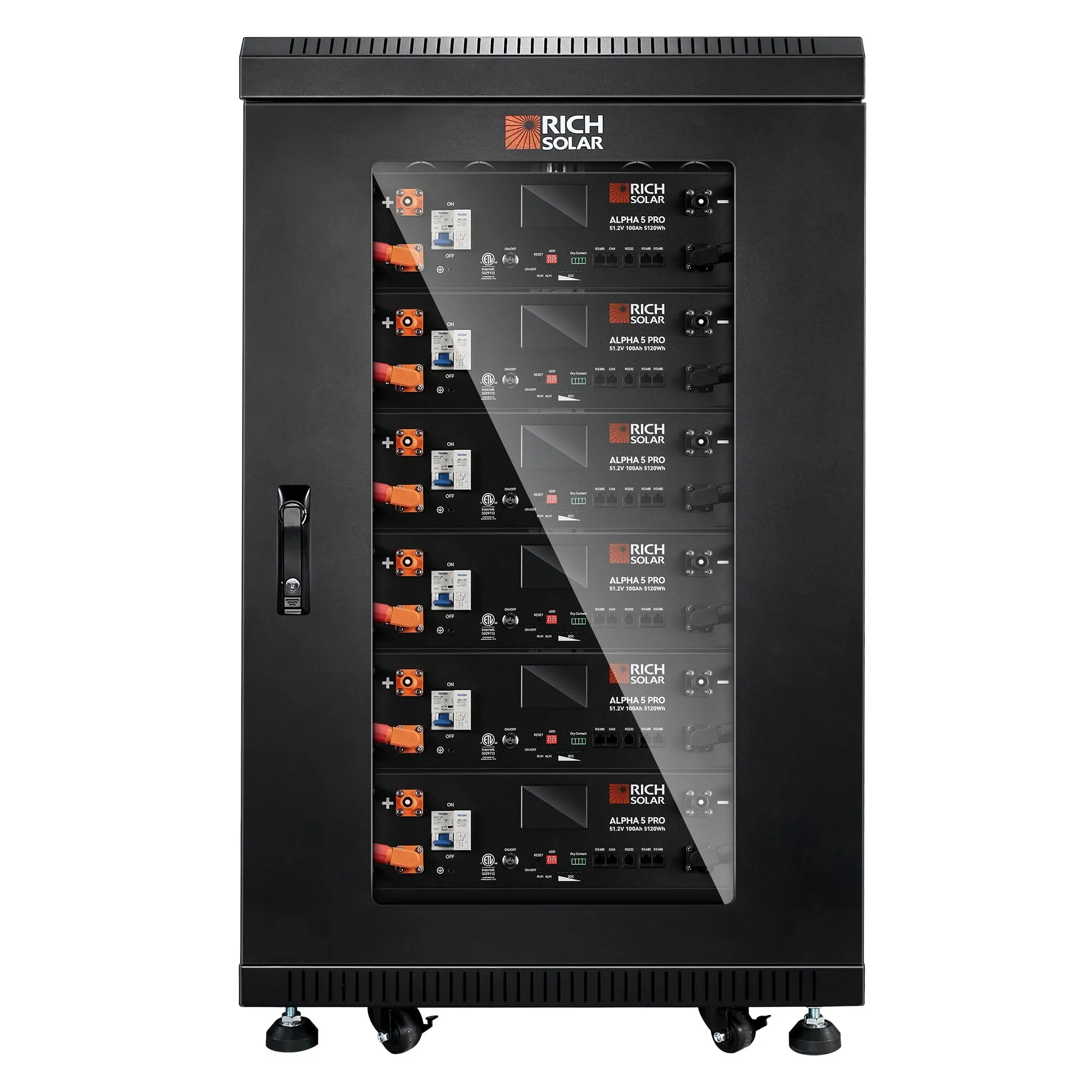 ALPHA 5 PRO | 51.2V 100Ah LiFePO4 Battery | Premium 48V Server Rack Lithium Battery for Residential, Commercial, RVs, Off-Grid | 7,000 Lifetime Cycles | 10 Year Warranty | UL1973, UL9540A Certified