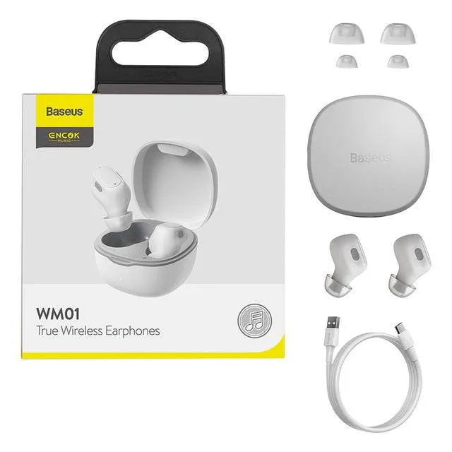 Baseus Wireless 5.0 Headphones TWS Earphone Noise Reduction Voice Headset
