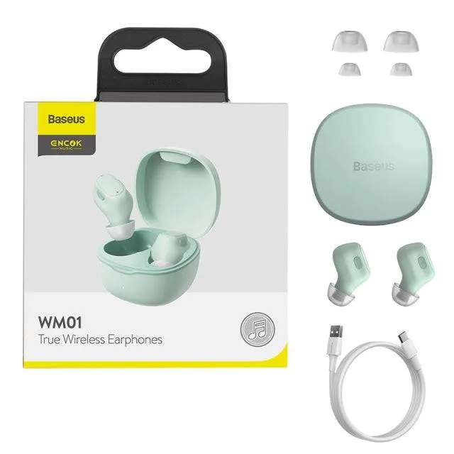 Baseus Wireless 5.0 Headphones TWS Earphone Noise Reduction Voice Headset