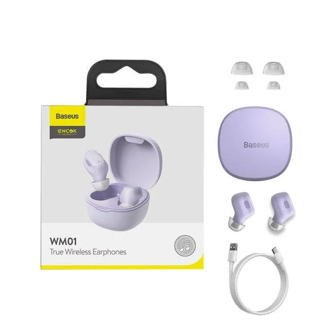 Baseus Wireless 5.0 Headphones TWS Earphone Noise Reduction Voice Headset