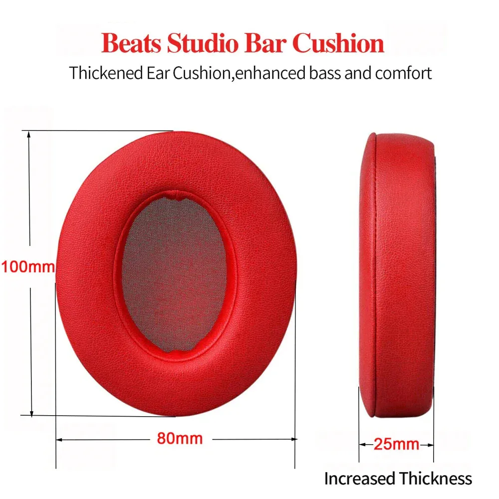 Beats Ear Pads Studio Wired Wireless B0500 B0501 Studio 2 3 Over Ear Headphones