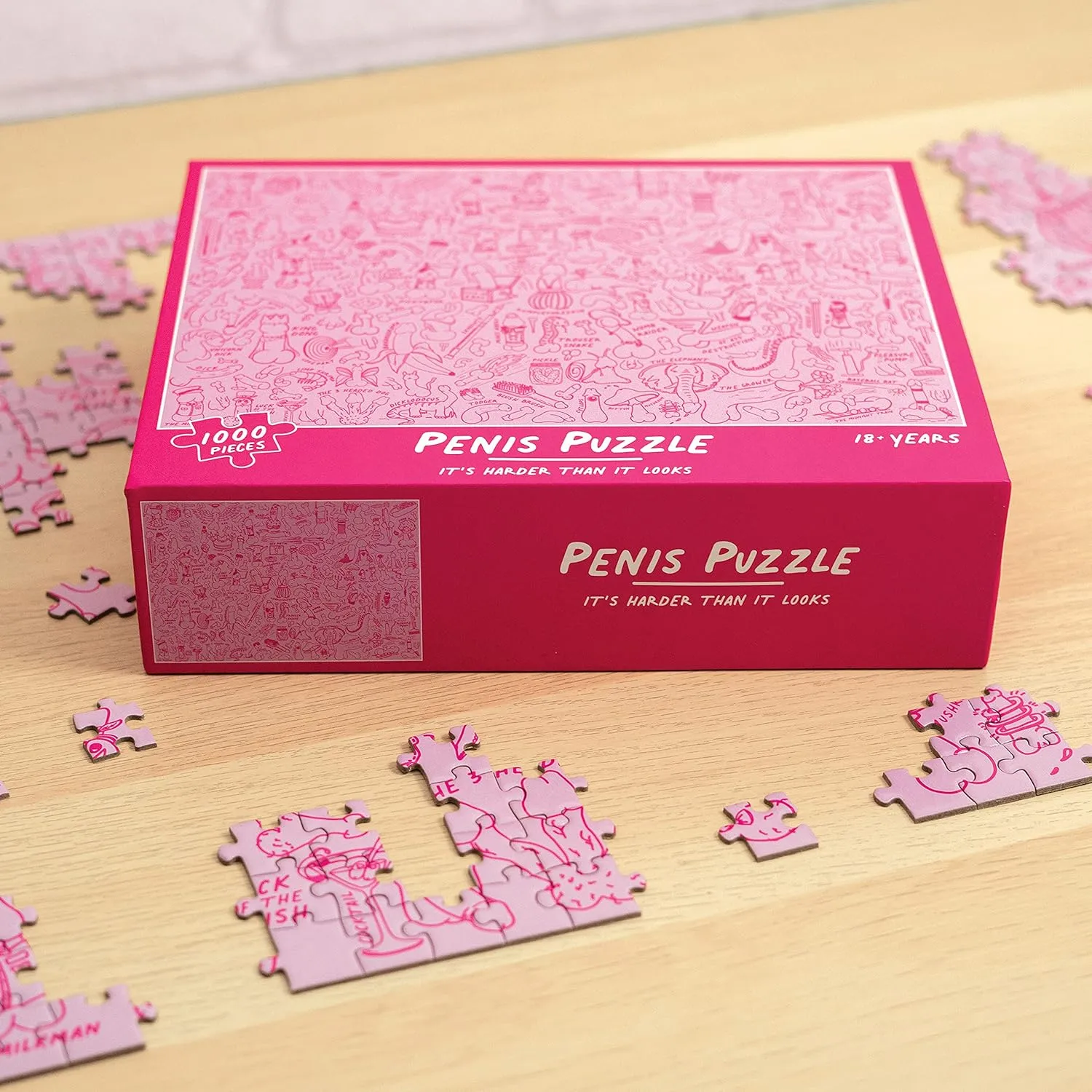 Bubblegum Stuff Penis Puzzle 1000pc
