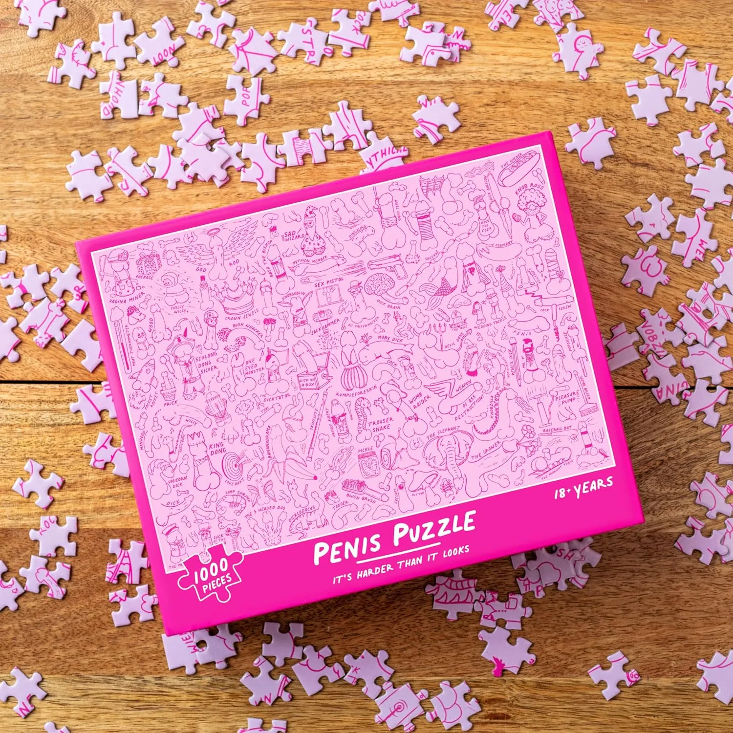 Bubblegum Stuff Penis Puzzle 1000pc