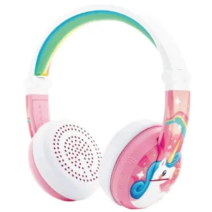 BUDDYPHONES Wave Bluetooth Headphones Waterproof Unicorn - Pink