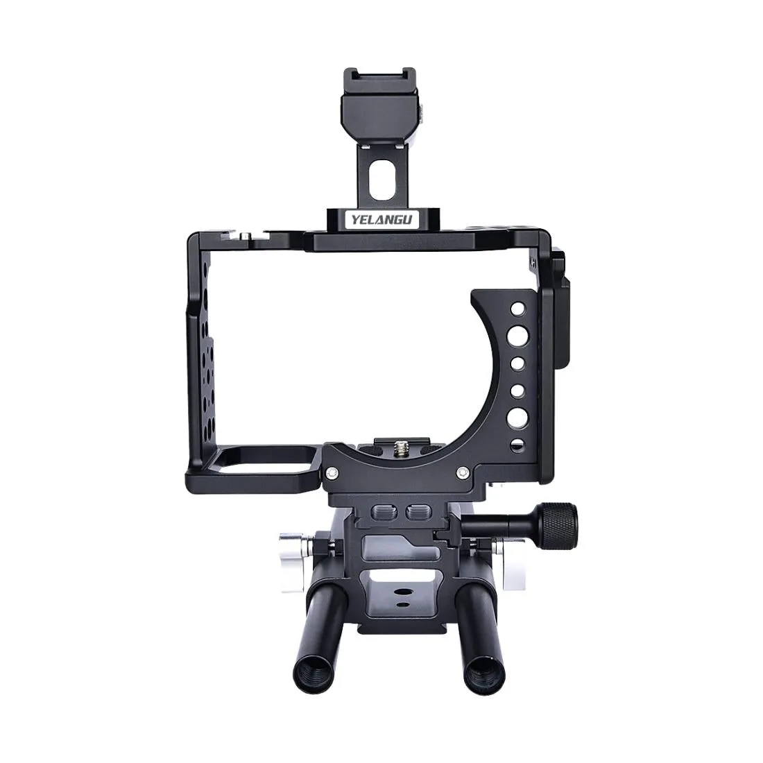 Camera Cage Stabilizer For Video - Black for Sony A7