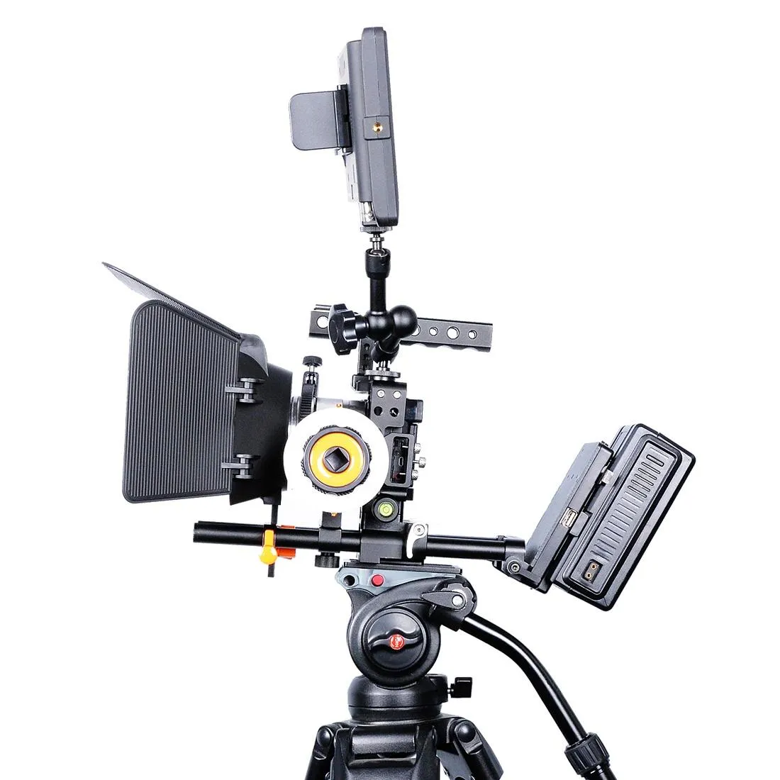 Camera Cage Stabilizer With Handle - Black For Sony A6000 / A6300 / A6400 / A6500