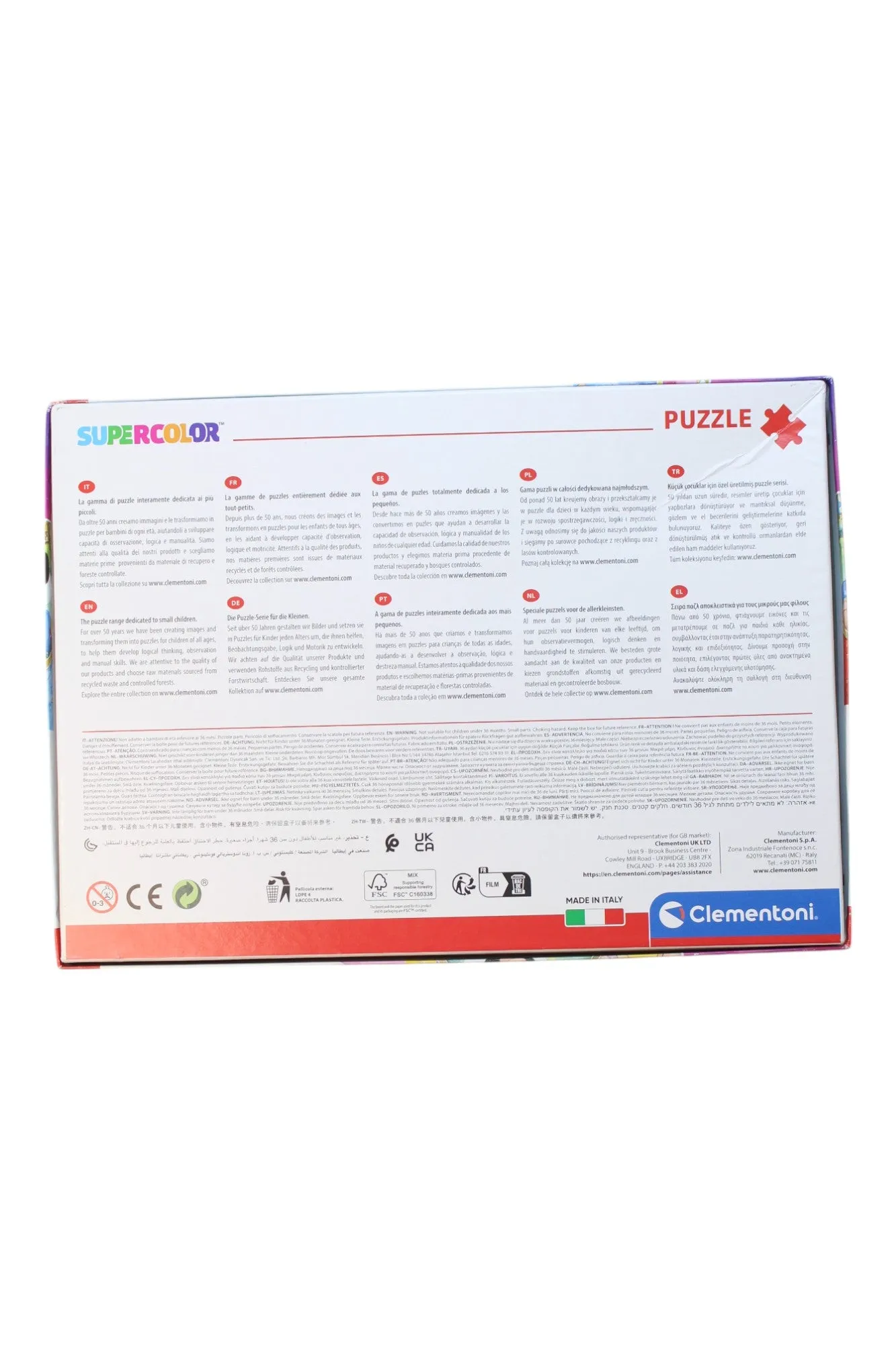 Clementoni Disney Princess Puzzle O/S