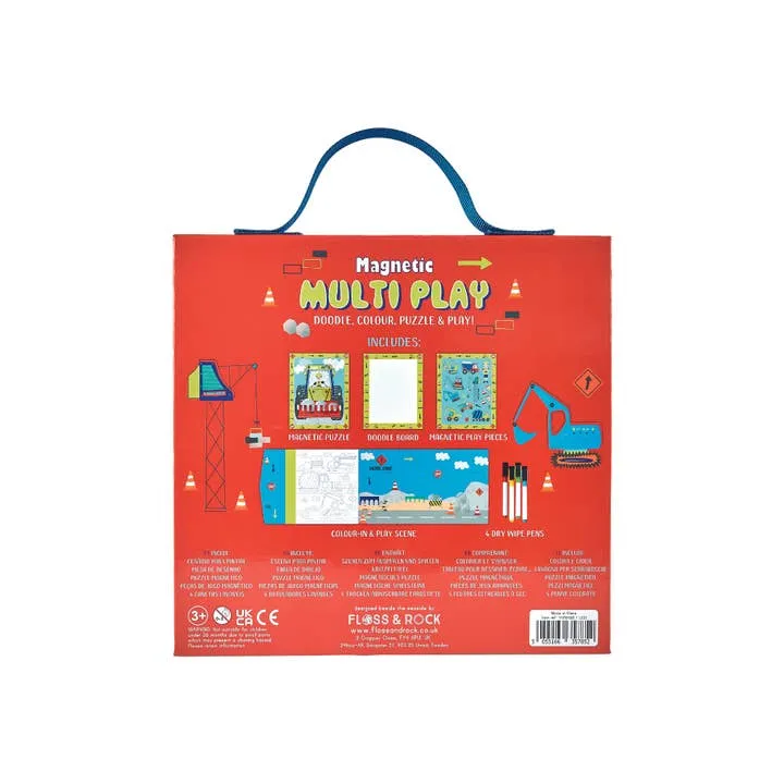 Construction Magnetic Multi Play Set by Floss & Rock