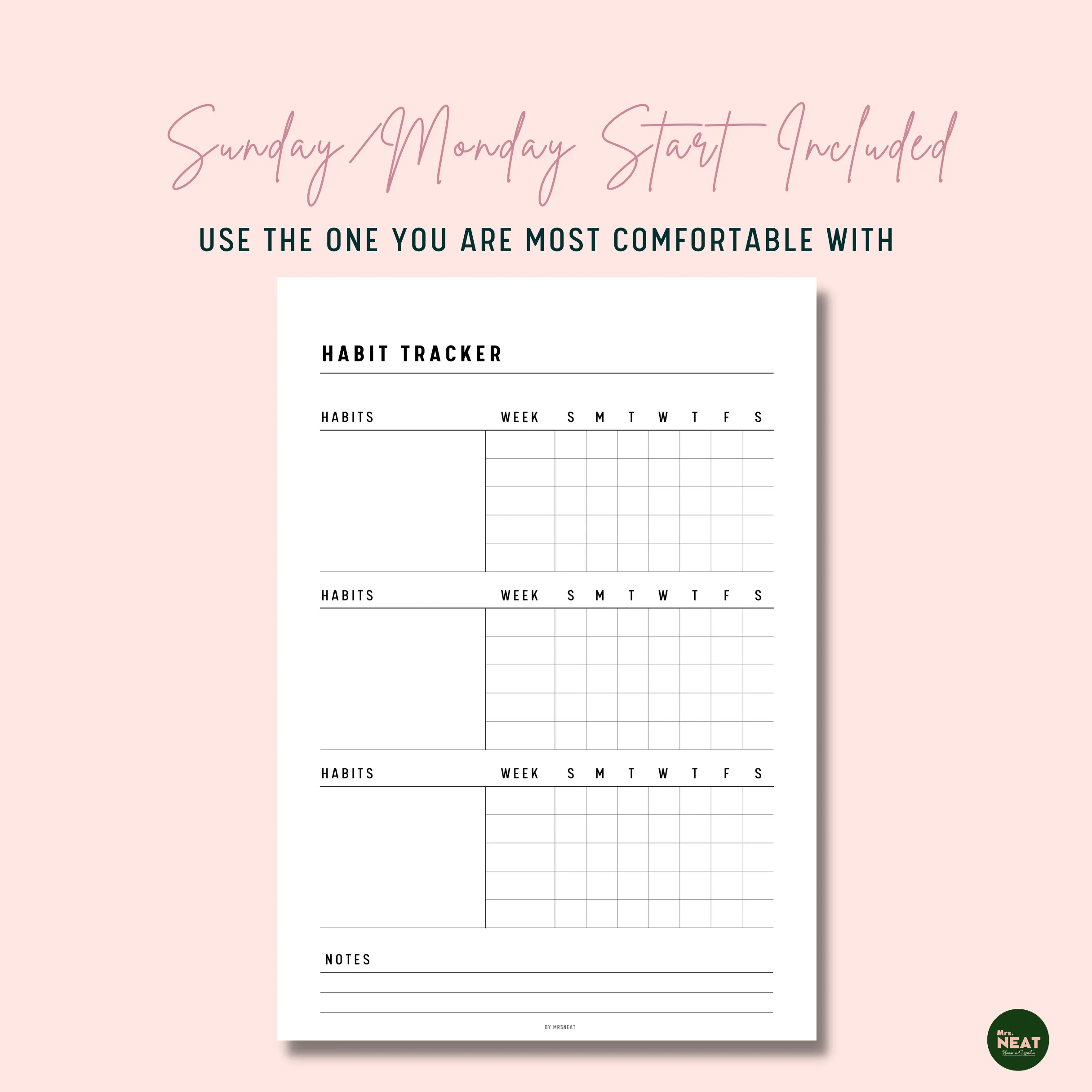 Daily Habit Tracker - M045
