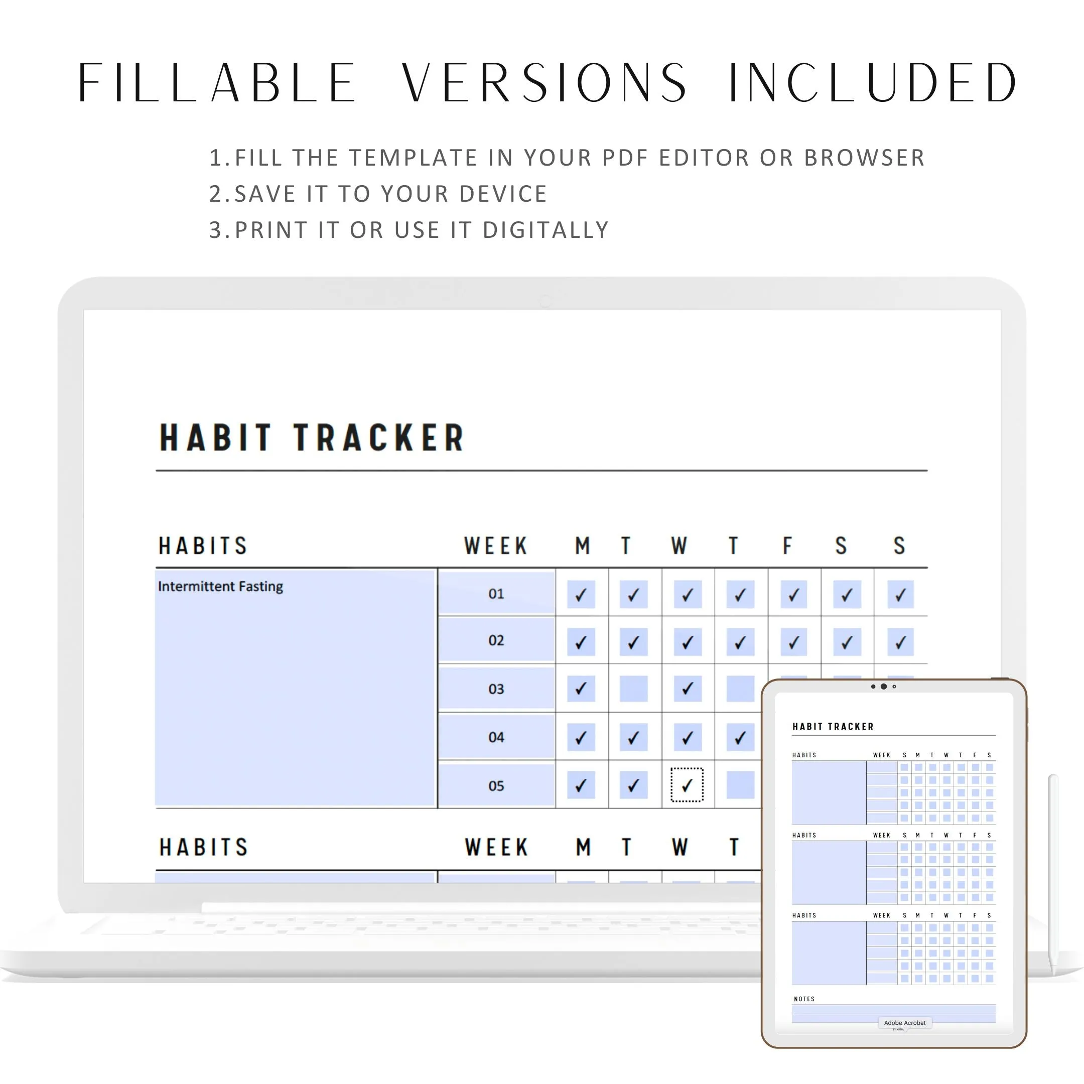 Daily Habit Tracker - M045