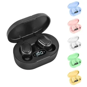 E7s Tws Wireless Headphones Bluetooth Earphones for Sports with Waterproof Design Mic and Music Control Compatible with All Smartphones