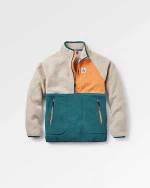 Home Recycled Sherpa Fleece - Mediterranean