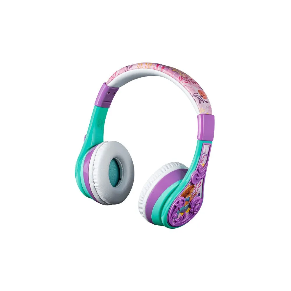 KIDdesigns Disney The Little Mermaid Wireless Bluetooth Kids Headphones - Multicolor