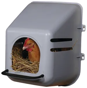 Little Giant 163620 Nesting Box, Black/Neutral Gray :EA: QUANTITY: 1