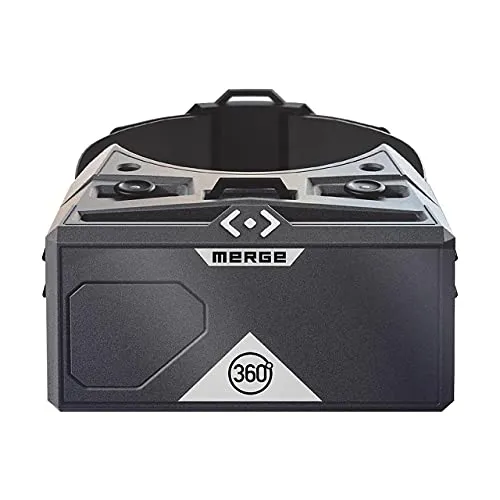 Merge AR/VR Headset - Go Anywhere - Virtual Reality Field Trips and Mixed Reality Learning - Science and STEM Ages 10 and up (Moon Grey)