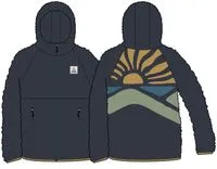 North Coast Vista 2.0 Full Zip Recycled Sherpa Fleece - Faded Black