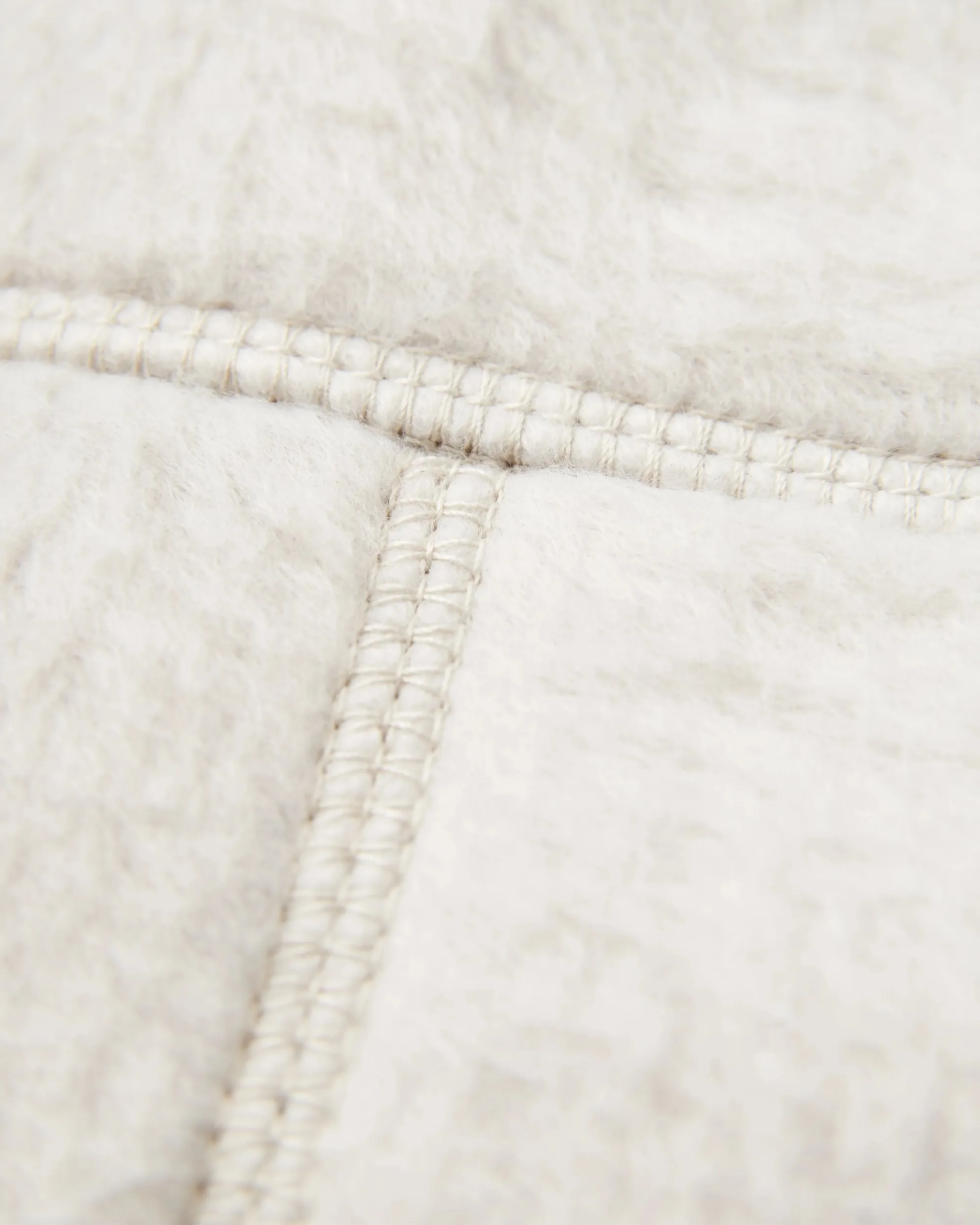 North Coast Vista 2.0 Full Zip Recycled Sherpa Fleece - Oatmeal