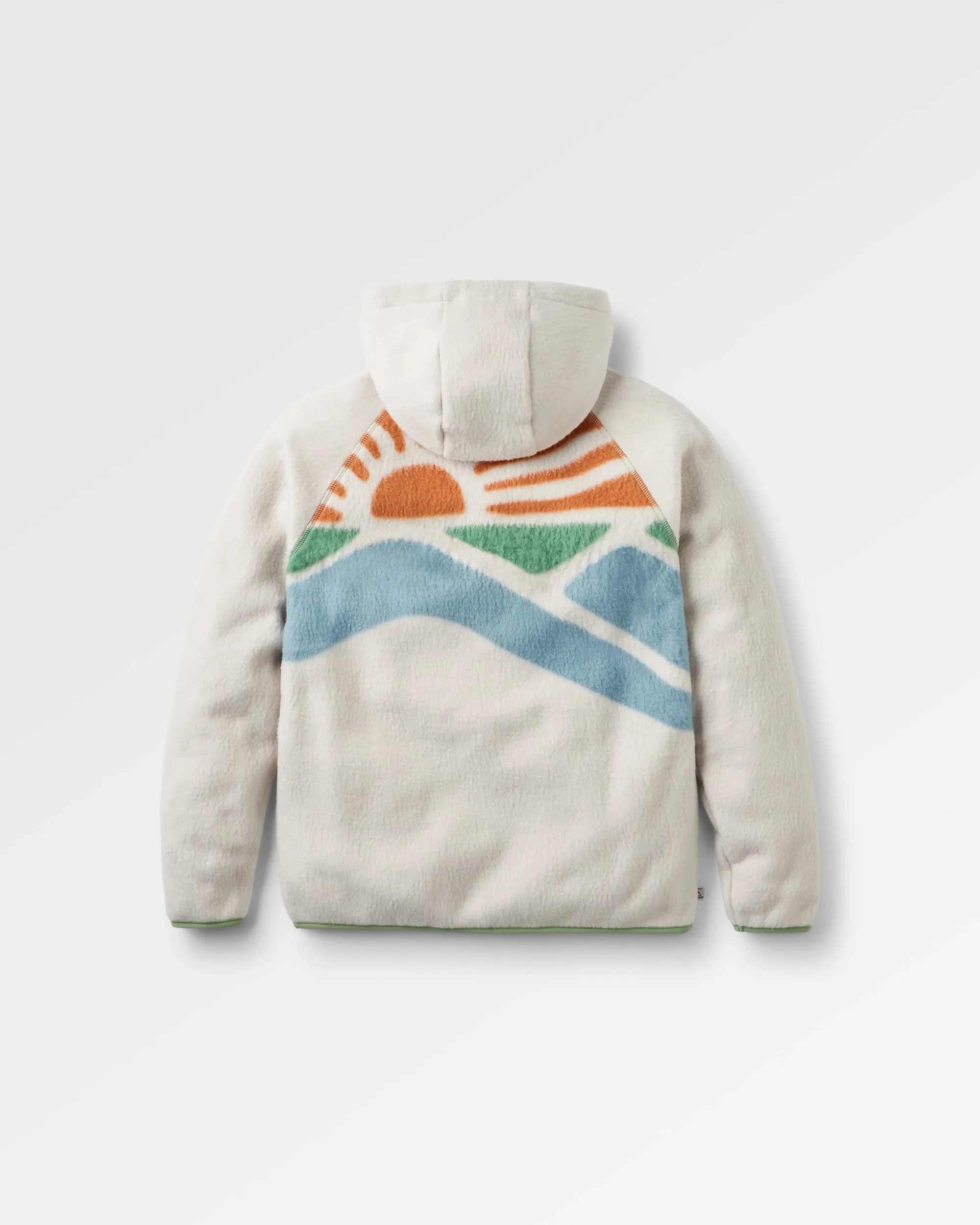 North Coast Vista 2.0 Full Zip Recycled Sherpa Fleece - Oatmeal