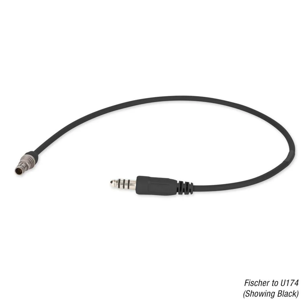 Ops-Core AMP U174 Downlead Cable | Monaural, Stereo & Mono-Binaural