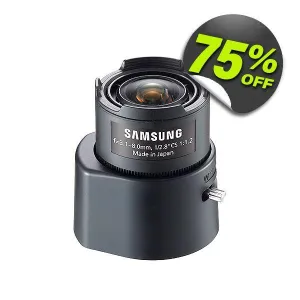 Samsung Wisenet 1/2.8" CS-mount Auto Iris 3MP lens, CT-SLA-M3180PN/EX