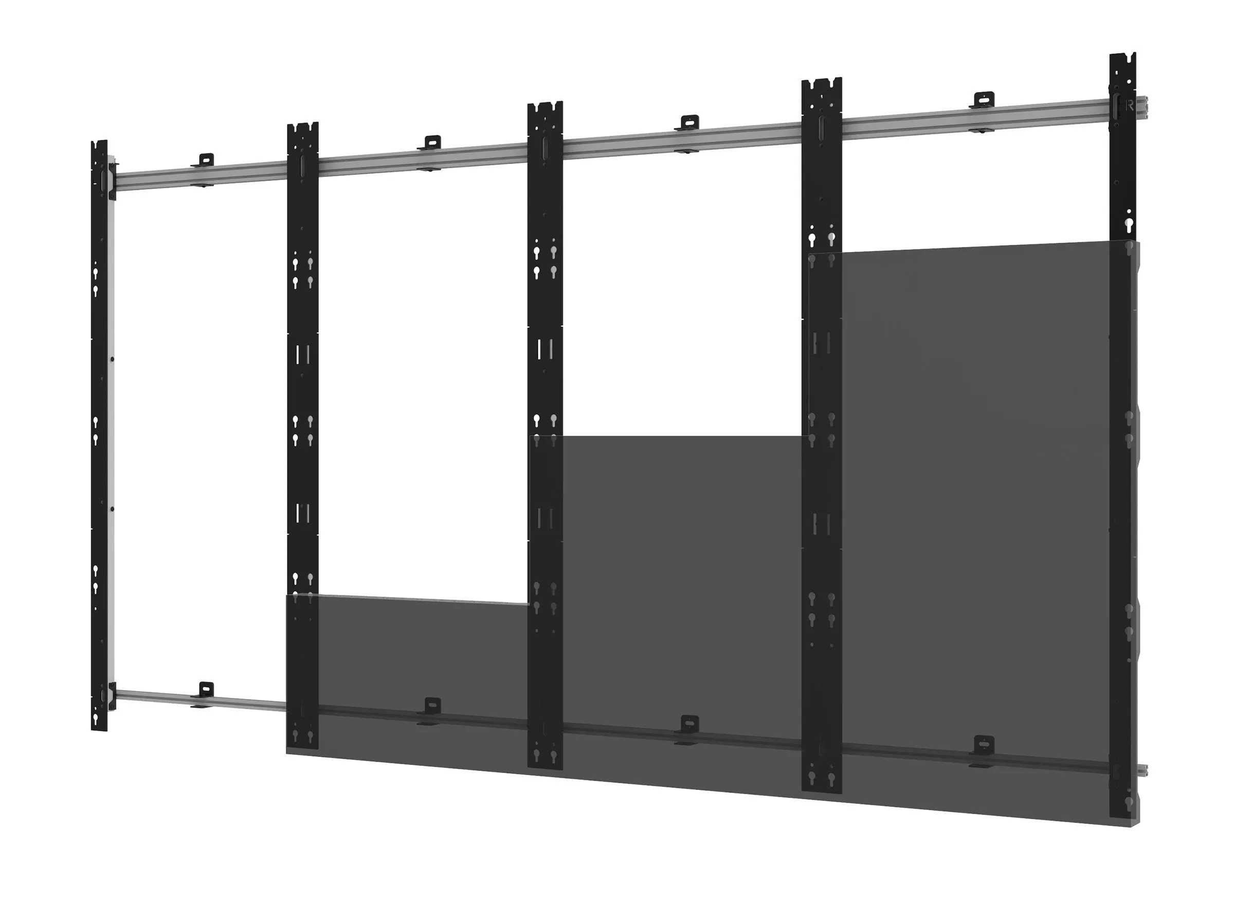 SEAMLESS Kitted Flat dvLED Mounting System for Planar TVF Series Direct View LED Displays