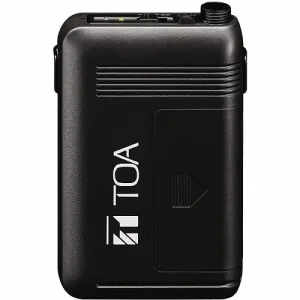 TOA WM5325H01 Beltpack Wireles Transmitter, UHF System, 64 Different Operating Frequencies