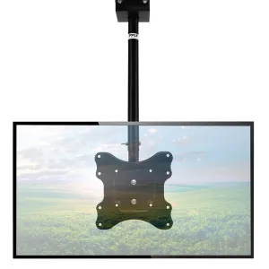 Universal Tilt, Swivel And Height Adjustable Tv Ceiling Mount Bracket Fits Virtually All 23” - 42'' Tvs (Flat Panel Hdtv, Lcd, Led, Plasma And Smart Tvs)