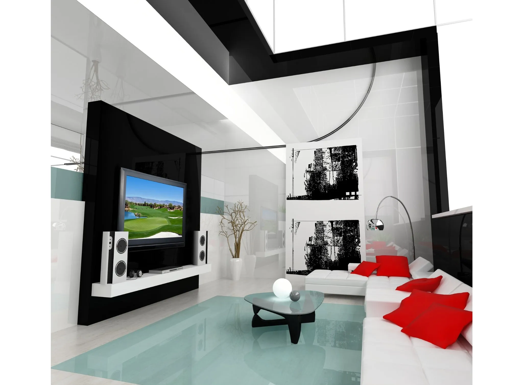 Universal Ultra Slim Flat Wall Mount For 40" to 80" Ultra-thin Displays